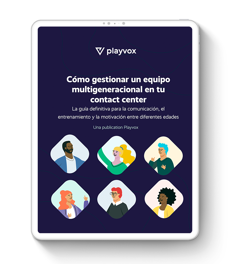 Cómo gestionar un equipo multigeneracional en tu contact center