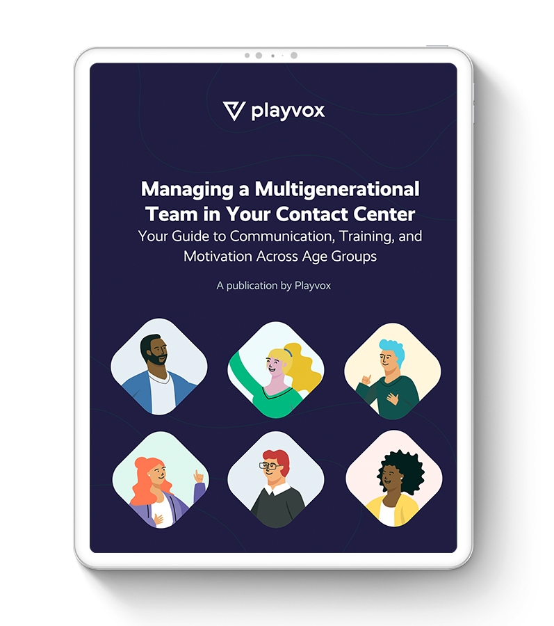 How to Manage a Multigenerational Team in Your Contact Center￼