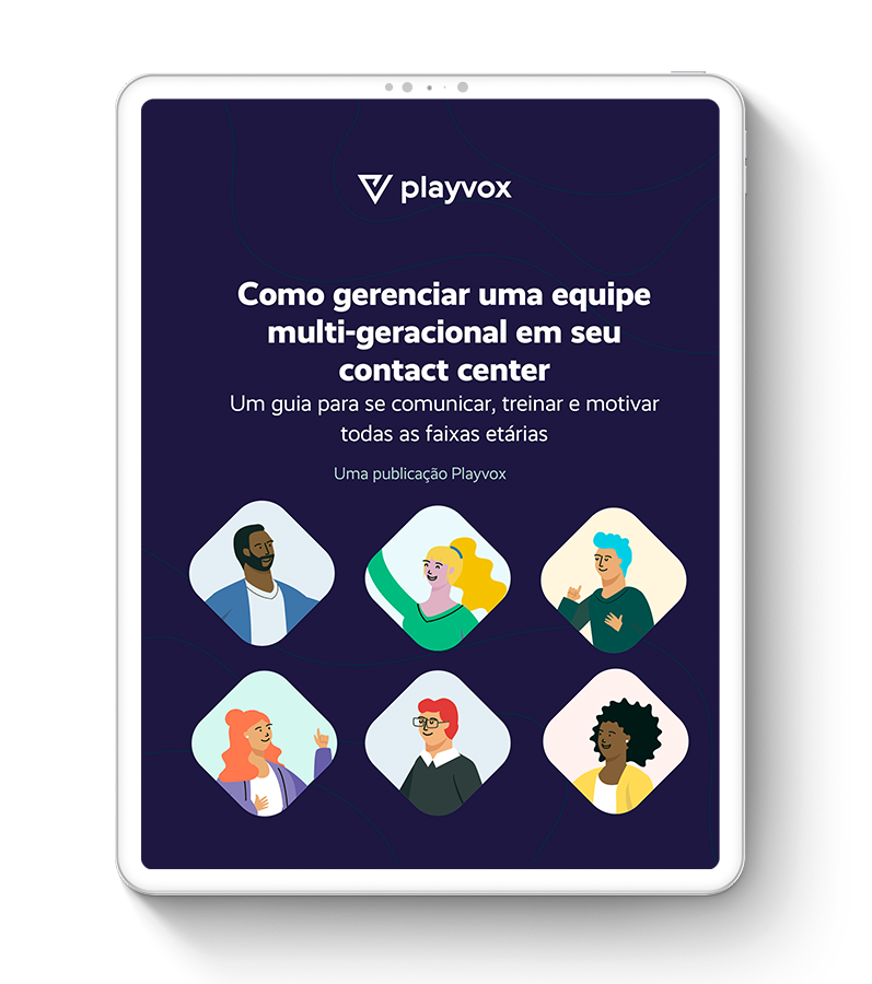 Como gerenciar uma equipe multi-geracional em seu contact center