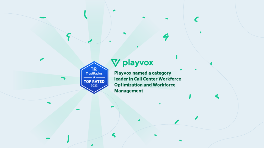 TrustRadius Recognizes Playvox with Two Top Rated Awards