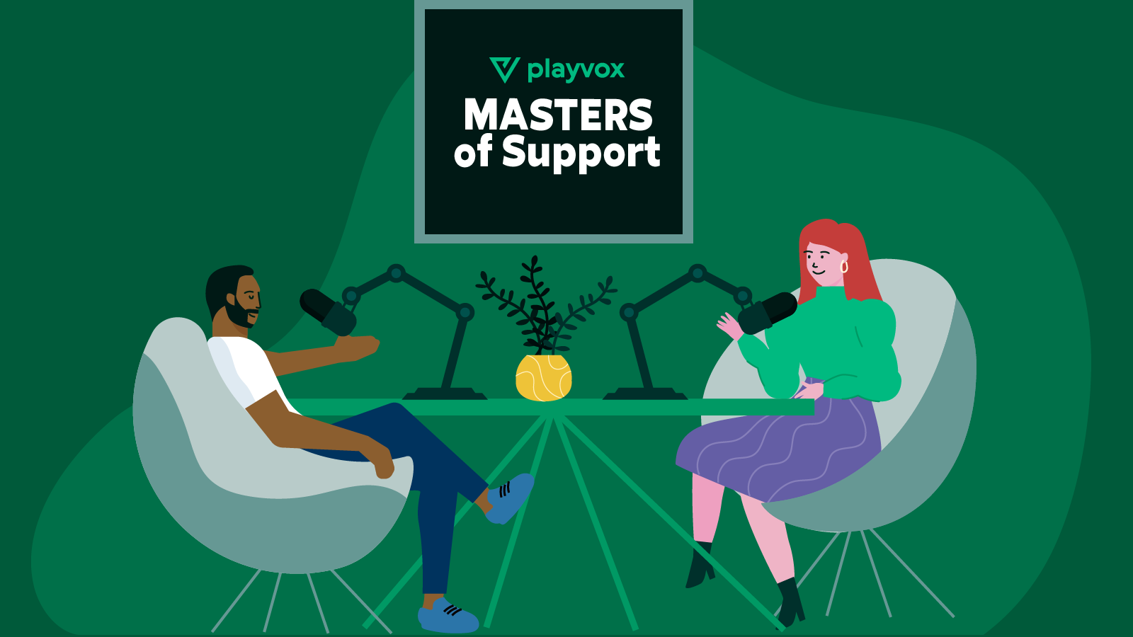 Masters of Support, der neue Podcast zum Thema Kundenservice von Playvox Customer Service Podcast