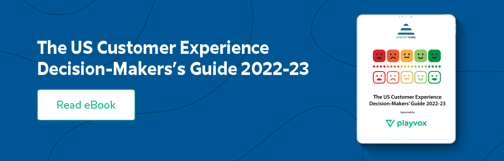 US Customer Experience Decision Maker's Guide 2022-2023