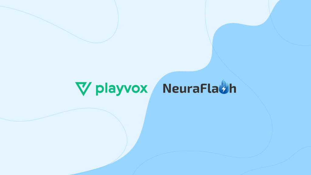Playvox Announces Strategic Partnership with NeuraFlash