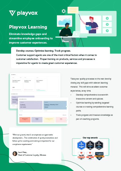 Playvox Learning