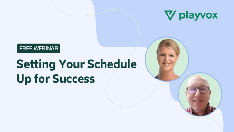 Setting Your Schedule Up for Success