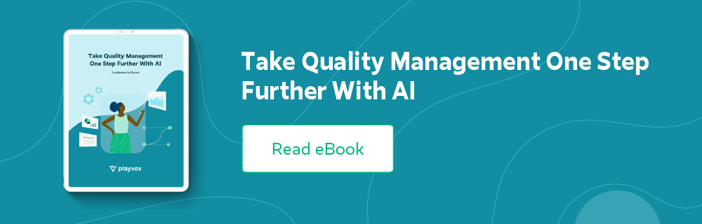 AI In Quality Management: A Game Changer For Contact Centers AI in quality management